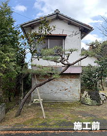 令和3年3月完了 木造２階建車庫解体工事 北九州市小倉南区 T様邸